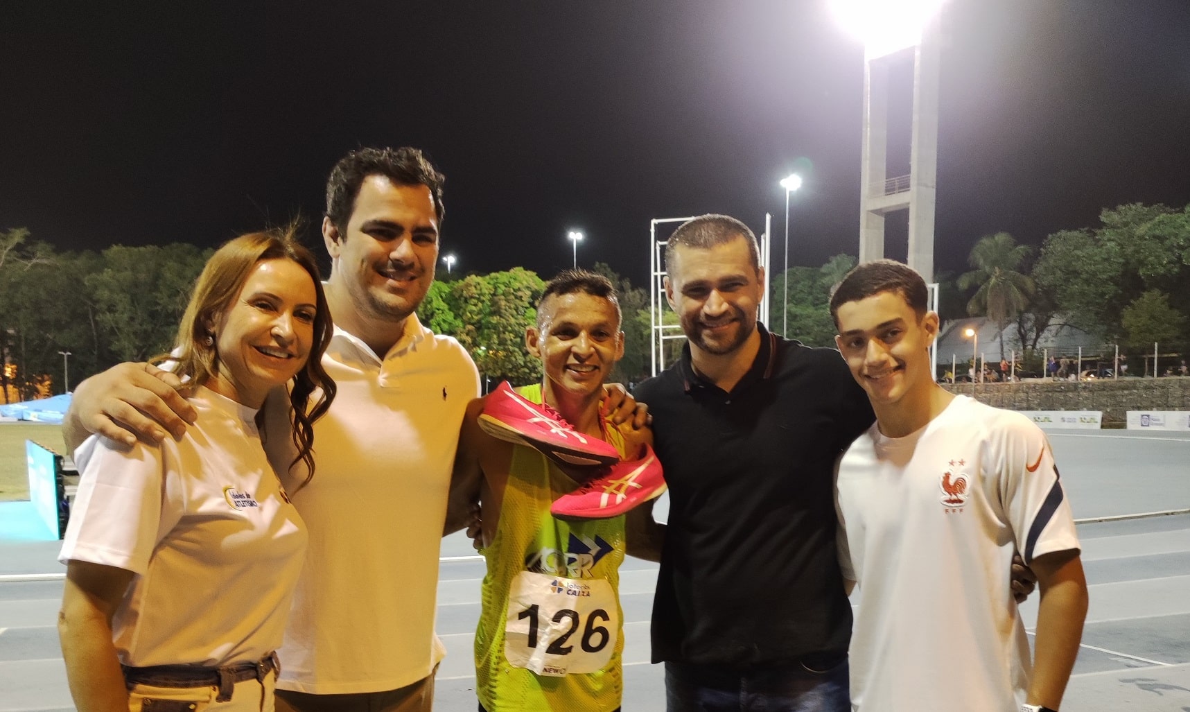 Cida Rodrigues | Wendell Jerônimo (ao centro) ganhou duas medalhas de prata