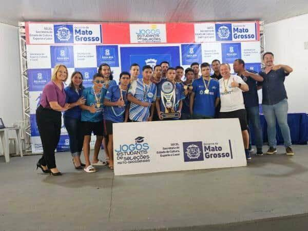 handebol sorrisense e campeao invicto dos jogos estudantis de selecoes