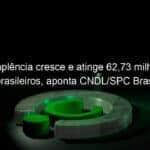 inadimplencia cresce e atinge 6273 milhoes de brasileiros aponta cndl spc brasil 1157298