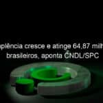 inadimplencia cresce e atinge 6487 milhoes de brasileiros aponta cndl spc 1254269