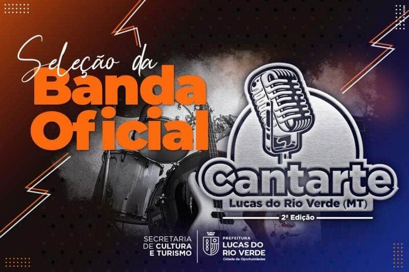 inscricoes para banda oficial do cantarte terminam neste domingo 23