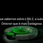 isso e o que sabemos sobre o ba 2 a subvariante do omicron que e mais contagiosa 1107588