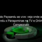 jogo do paysandu ao vivo veja onde assistir paysandu x paragominas na tv e online pelo campeonato paraense 893016