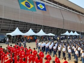 A 1ª edição dos Jogos das escolas Estaduais Militares aconteceu em agosto de 2022  - Foto por: Assessoria