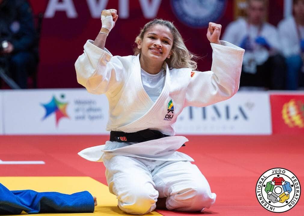 Larissa Pimenta, judô, Grand Slam de Tel Aviv Por: Gabriela Sabau/IJF/Divulgação
