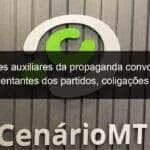 juizes auxiliares da propaganda convocam representantes dos partidos coligacoes e seus advogados para reuniao relativa a eleicao suplementar para o senado 976094
