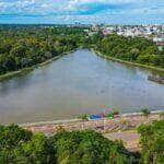 lago ernani jose machado passara por limpeza e revitalizacao do pier