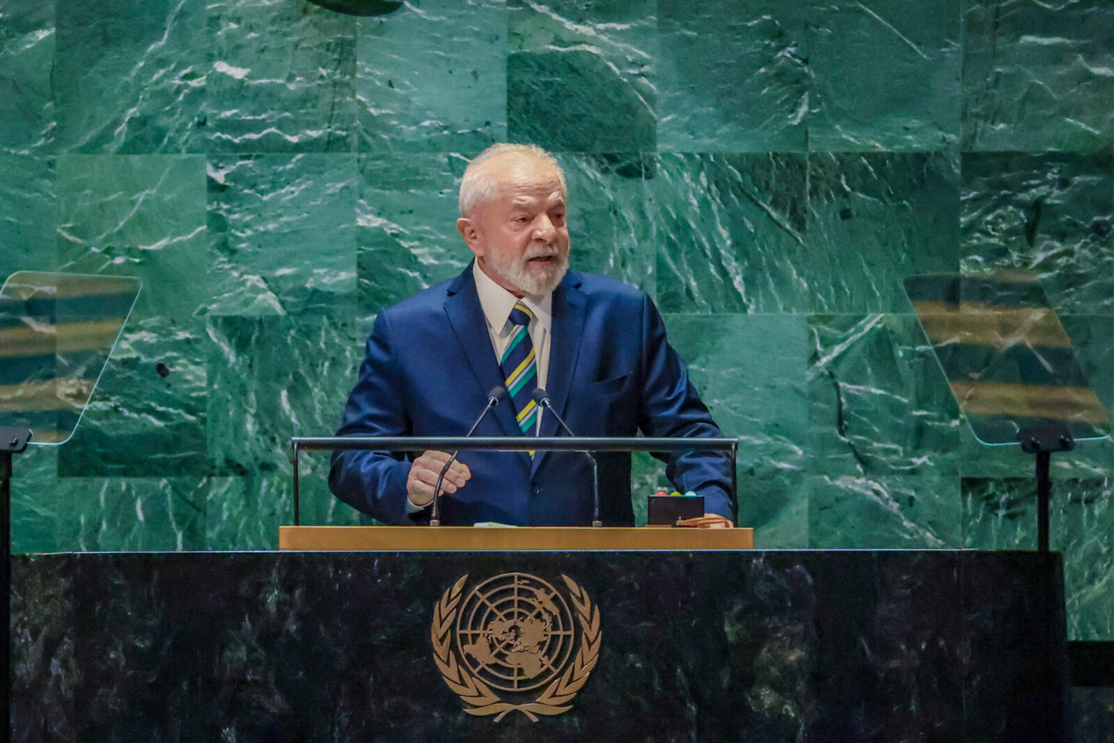 Nova York, EUA, 19. 09. 2023 - Presidente Lula discursa na abertura do Debate Geral da 78º Sessão da Assembleia Geral das Nações Unidas, em Nova York. Foto: Ricardo Stuckert/PR