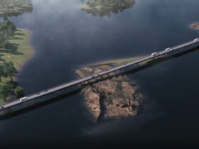 Projeto da ponte sobre o Rio Juruena - Foto por: Reprodução