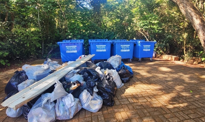 mais de 280 quilos de residuos sao recolhidos durante limpeza no lago ernani machado e parque dos buritis
