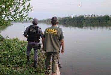 A Sema-MT atende denúncias da população contra crimes ambientais e pescas predatórias pela Ouvidoria, no telefone 0800 065 3838.               Crédito - Sema-MT