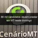 mais de 88 mil candidatos devem prestar o enem em mt neste domingo 864887