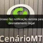 mato grosso faz notificacao remota para evitar desmatamento ilegal 881292