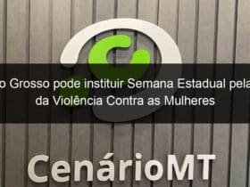 mato grosso pode instituir semana estadual pela fim da violencia contra as mulheres 1094024