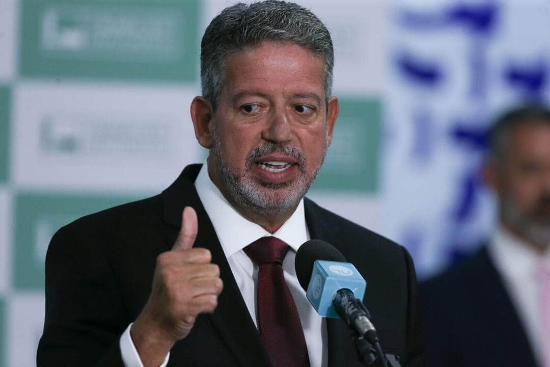 Brasília (DF) 22/08/2023 Presidente da Câmara dos Deputados, Arthur Lira, durante entrevista coletiva no salão verde da Câmara. Foto Lula Marques/ Agência Brasil