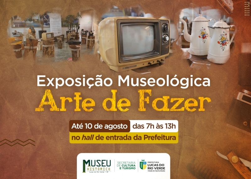 museu historico realiza exposicao em comemoracao ao aniversario do municipio