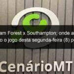 nottingham forest x southampton onde assistir ao vivo o jogo desta segunda feira 8 pelo campeonato ingles 1361803