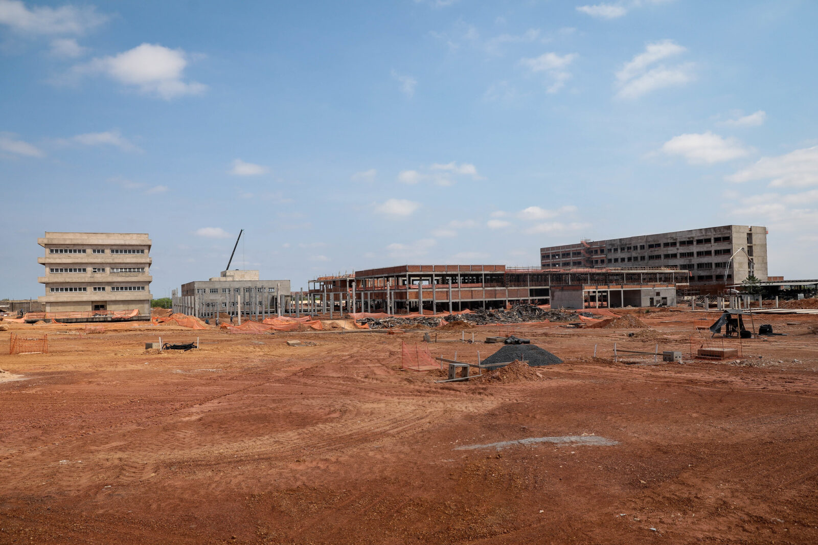 Novo Hospital Universitário tem 47% das obras executadas - Foto por: Christiano Antonucci/Secom