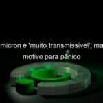 oms omicron e muito transmissivel mas nao ha motivo para panico 1093187