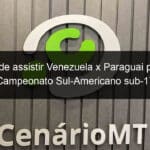 onde assistir venezuela x paraguai pelo campeonato sul americano sub 17 1357331