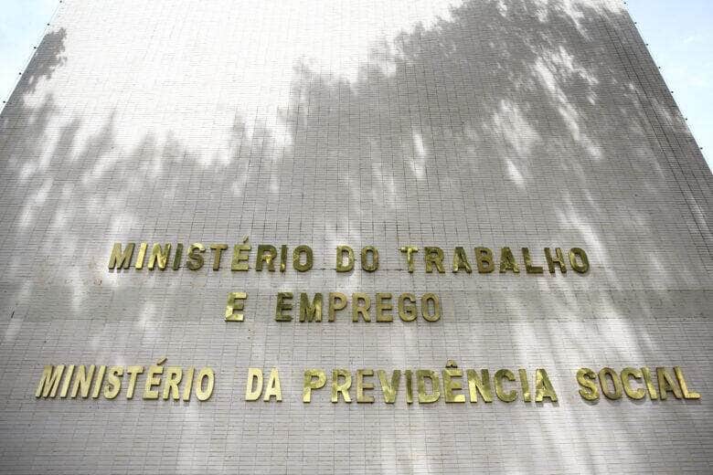 Brasília (DF), 10/04/2023 - Fachada do ministério do Trabalho e Emprego e do ministério da Previdência Social. Por: Marcelo Camargo/Agência Brasil