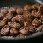 como fazer linguiça frita