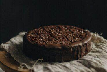 bolo de chocolate