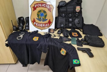 pf apreende no rio equipamentos de falso policial federal