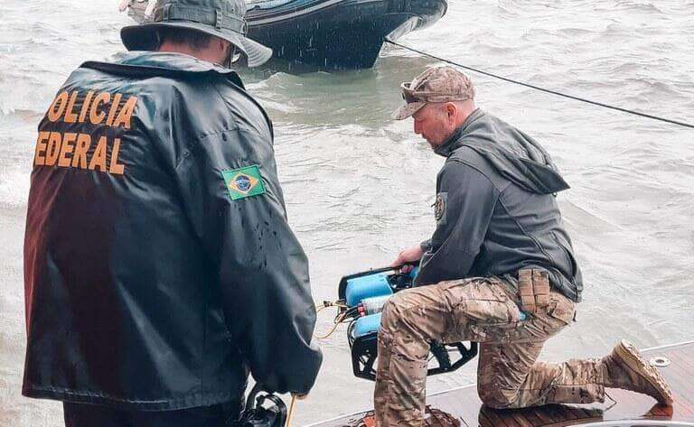 pf finaliza a operacao bigua de combate ao trafico no litoral de santa catarina