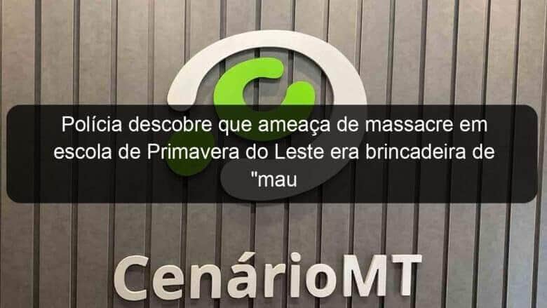 policia descobre que ameaca de massacre em escola de primavera do leste era brincadeira de mau gosto 1127206