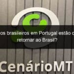 por que os brasileiros em portugal estao querendo retornar ao brasil 1285303