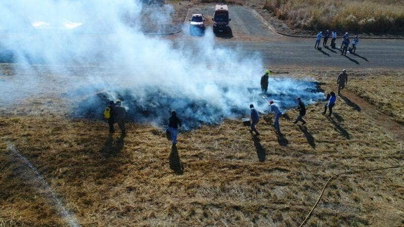 Brigadistas e Corpo de Bombeiros iniciam trabalhos de prevenção e controle de incêndios em Lucas do Rio Verde