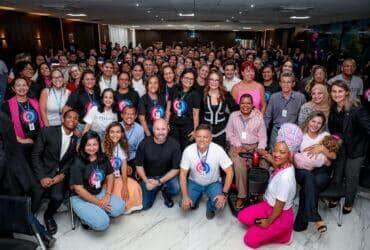 Primeira-dama de MT, Virginia Mendes e servidores do Palácio Paiaguás              Crédito - Jana Pessôa