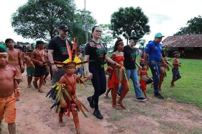 Arquivo: Registro da primeira-dama de MT, Virginia Mendes em dezembro de 2021  - Foto por: Jana Pessôa