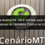 proposta destina r 1668 milhoes para reforco de despesas do ministerio publico da uniao 949903