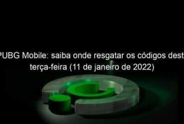 pubg mobile saiba onde resgatar os codigos desta terca feira 11 de janeiro de 2022 1102430