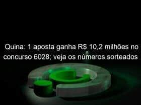 quina 1 aposta ganha r 102 milhoes no concurso 6028 veja os numeros sorteados 1278656