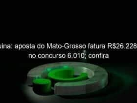 quina aposta do mato grosso fatura r26 22840 no concurso 6 010 confira 1260499