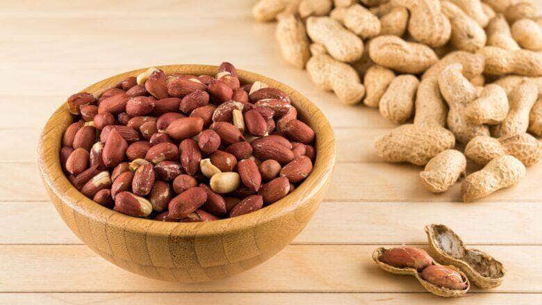 receita de chá de amendoim