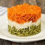 receita de arroz colorido