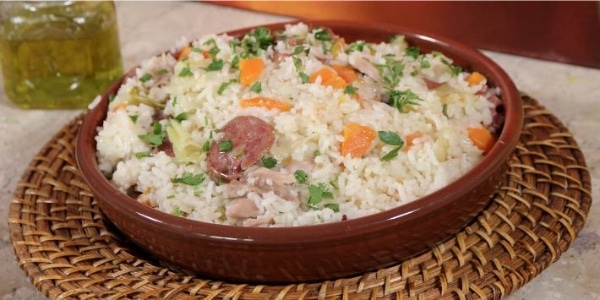 receita de arroz de braga