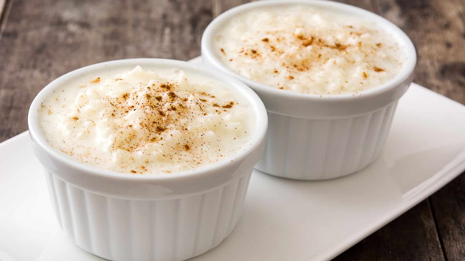 receita de arroz doce cremoso