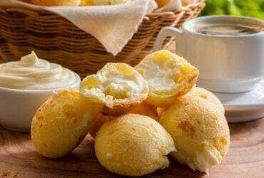 receita de pão de queijo