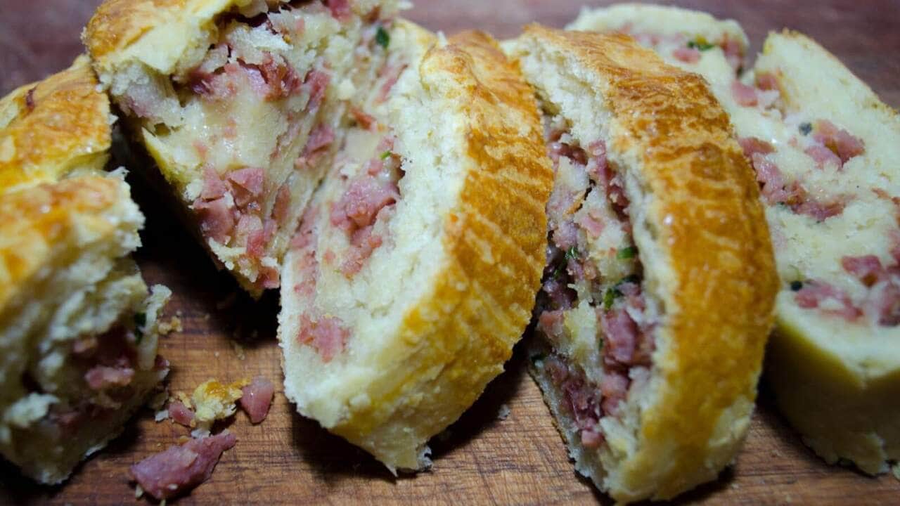 receita de pão recheado com calabresa