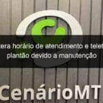 saae altera horario de atendimento e telefones de plantao devido a manutencao 849888