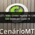 sabado 27 mato grosso registra 14 128 casos e 533 obitos por covid 19 927923