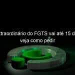 saque extraordinario do fgts vai ate 15 dezembro veja como pedir 1150108