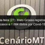 segunda feira 27 mato grosso registra 45 155 casos e 1 664 obitos por covid 19 941700