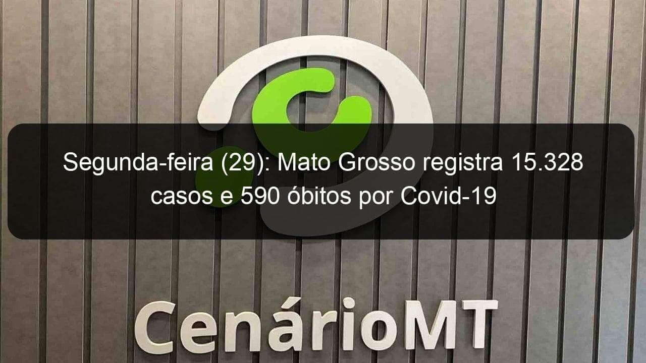 segunda feira 29 mato grosso registra 15 328 casos e 590 obitos por covid 19 928750