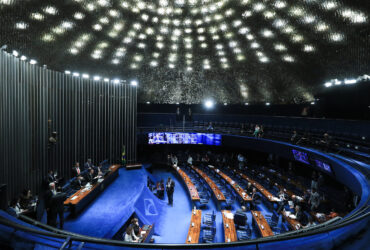Brasília (DF) 12/07/2023 Senador Rodrigo Pacheco durante Sessão do Senado que votou MPs e Projetos de lei. Foto Lula Marques/ Agência Brasil.